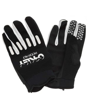 Oakley Factory Wielrennen Sport Zwart Wit Heren Handschoenen 94048 001