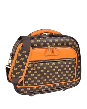 Brown Cosmetic Bag