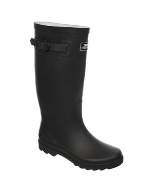 Trespass Recon X Mens Waterproof Rubber Wellington Boots (Black)