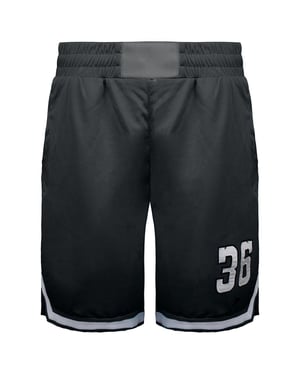 BoxRaw 36 by Teddy Mens Charcoal Atlas Shorts