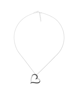 Orphelia Dames 925 Sterling Zilveren Ketting met Hanger - Zilver ZH-7069