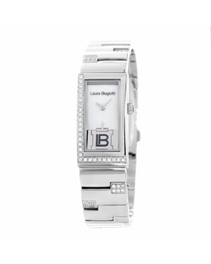 Laura Biagiotti Ladies Watch Quartz silver