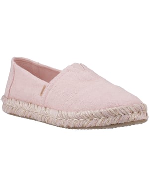TOMS Alpargata Rope 2.0 Katoenen Dames Espadrilles Lichtroze