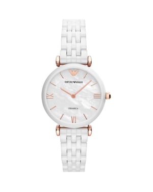Emporio Armani AR1486 Keramisch dameshorloge