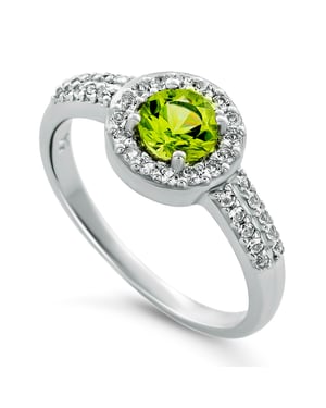 Orphelia 'Bristol' Dames 925 Sterling Zilveren Ring - Zilver ZR-7579/G