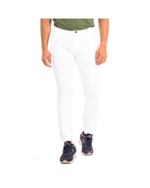 Long trousers with straight cut and hems TMT014-TL121 for men