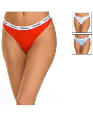 Pack 3 Calvin Klein Thongs