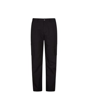 Mountain Warehouse Mens Trek Stretch Long Vinter Vandringsbyxor (Svart)