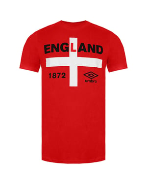 Umbro England 1872 Heren Rood T-Shirt