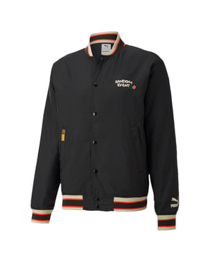 Puma x Randomevent Bomber Graphic Logo Jacka Svart 596661 01