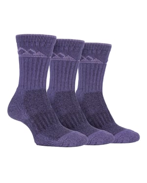 Storm Bloc - 3 Pairs Ladies Heavy Cushion Cotton Socks