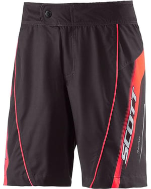 Scott Bikewear Womens Rc Loose Fit Cycling Shorts With Padded Underwear Black