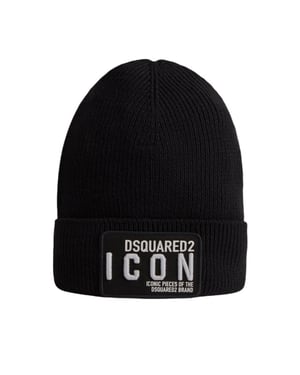 Dsquared2 ICON Beanie in Black