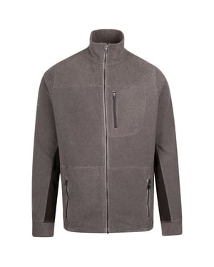 Trespass Mens Rampton Fleece Jacka (Svart)