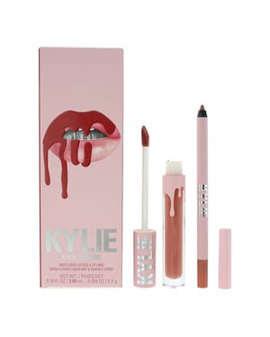 Kylie By Kylie Jenner Matte Lipstick 3ml + Lip Liner 1.1g - 801 Queen