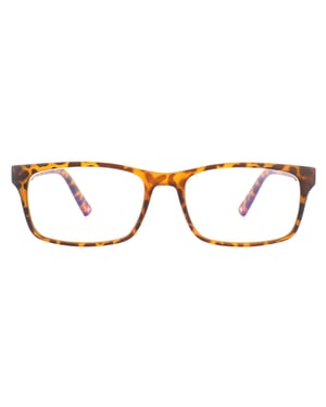 Montana rechthoekige matte Turtle Brown Unisex Vrouwenglazen frames