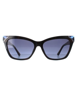 Guess GU7840 53W blond havana blauw gradiënt zonnebril