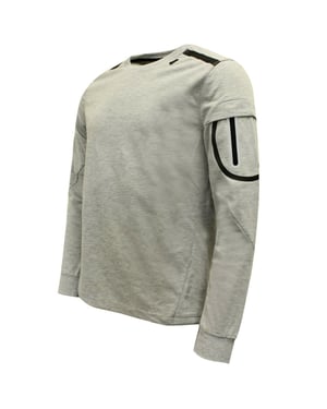 Diadora Sportswear Heren Grijze Trui