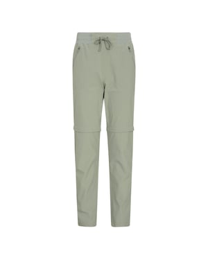 Mountain Warehouse Dames/Dames Explorer afritsbare wandelbroek (Kaki Groen)