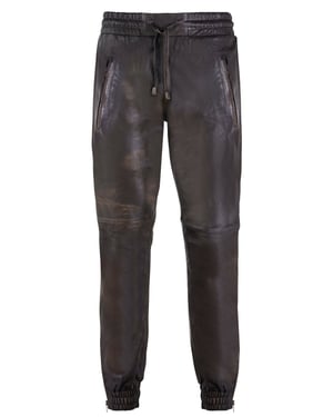 Leren joggingbroek voor heren, Boston