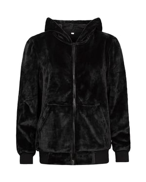 Heat Holders - Ladies Soul Warming Soft Fleece Lounge Hoodie - Black