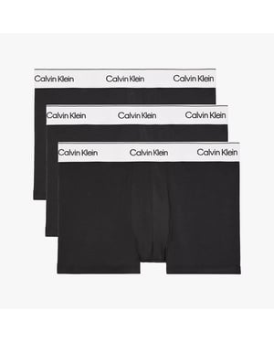 Calvin Klein MODERN COTTON STRETCH Herr 3-pack Kalsonger Svart