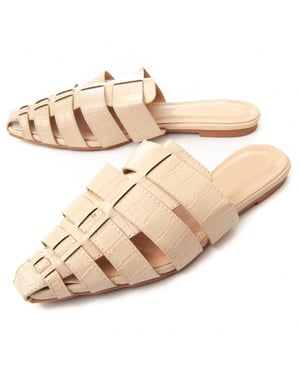 Montevita Ballerine Lunin i Beige