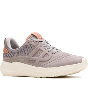 Hush Puppies Seventy8 Suede Gråa träningsskor för män