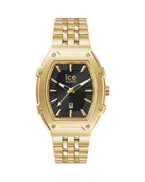 Ice Watch Ice Boliday - Zwart - Volledig Stalen Dames Gouden Horloge 024551