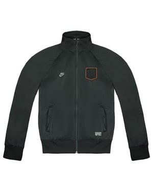 Nike KNVB Track Jacket Zip Up Black Womens Football Track Top 531357 010