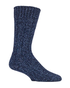 PENNINE WALKER - Mens Heavy Kntted Wool Hiking Socks for Walking