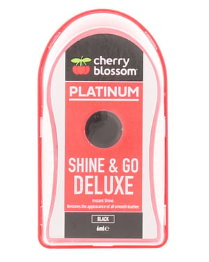 Cherry Blossom Shoe Care Shine And Go Deluxe Sponge black