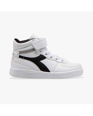 Diadora Playground PS H PS Kids White Trainers