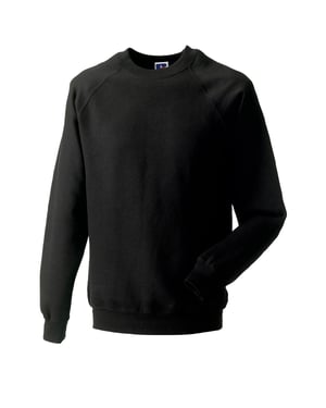 Russell Unisex Adult Classic Sweatshirt (Svart)