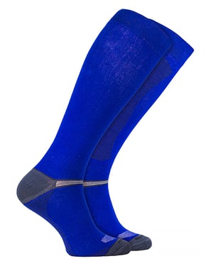 Bamboo Equestrian Socks | COMODO | Long Boot Horse Riding Socks | Knee High Bamboo Socks - Royal