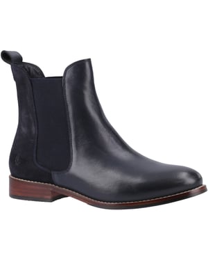 Hush Puppies Colette Suede Dameslaarzen Navy