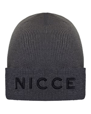 Nicce Mini Mercury Mens Grey Beanie
