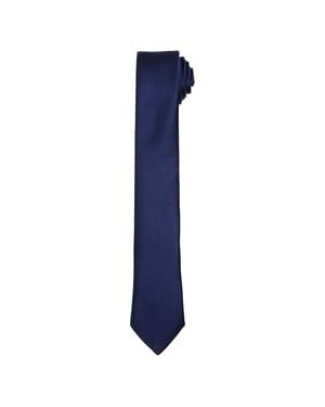 Premier Unisex Slanke Stropdas Volwassenen (Marine)