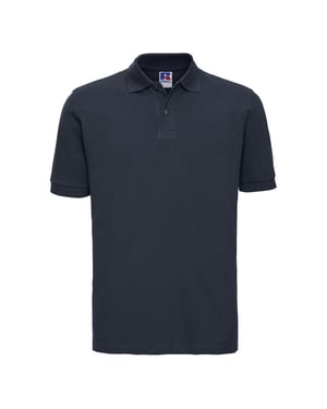Russell Mens Classic Cotton Pique Polo Shirt (French Navy)