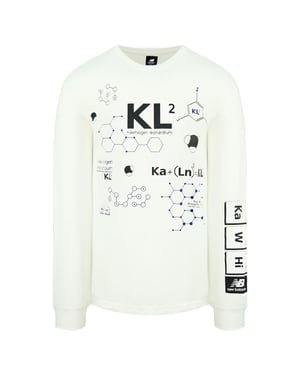 New Balance KL2 Elements Of The Game Long Sleeve White Mens Top MT03596 SST