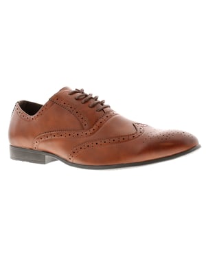 Business Class Mens Shoes Smart Formal Olly Lace Up tan