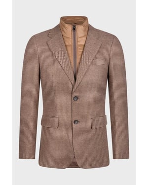 19V69 Italia Mens Jacket Matteo Brown