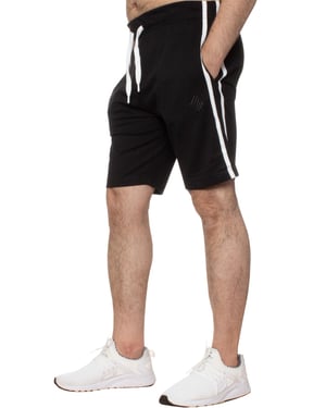 Enzo | Mens Lounge Shorts - Black
