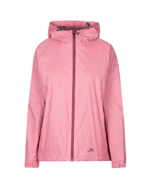 Trespass Womens/Ladies Tayah II Waterproof Shell Jacket (Rose Blush)