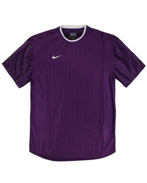 Nike Logo Kids Purple Football Shirt