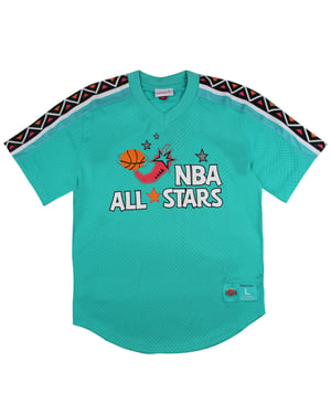 Mitchell & Ness NBA Mesh All Star Heren T-shirt