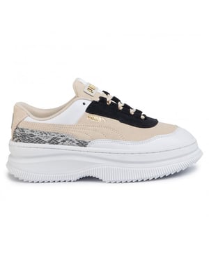 Puma Deva Reptile Womens Beige Trainers