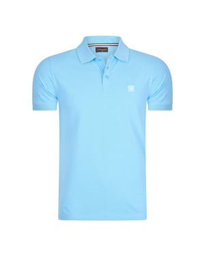 Cappuccino Italia Polo plain pique
