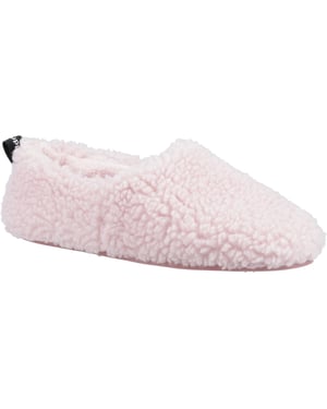 Hush Puppies Emily Faux Fur Women's Blush Slippers