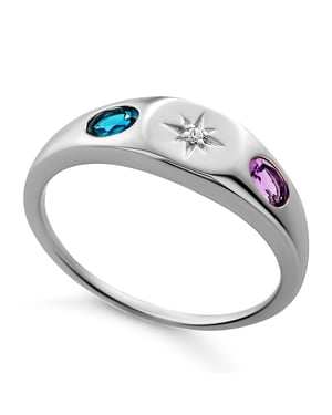 Orphelia 'Regula' Dames 925 Sterling Zilveren Ring - Zilver ZR-7578